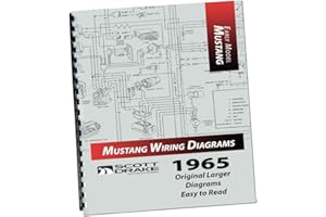 Scott Drake MP-1-P 1965 Pro Wiring Diagram Manual Large Format