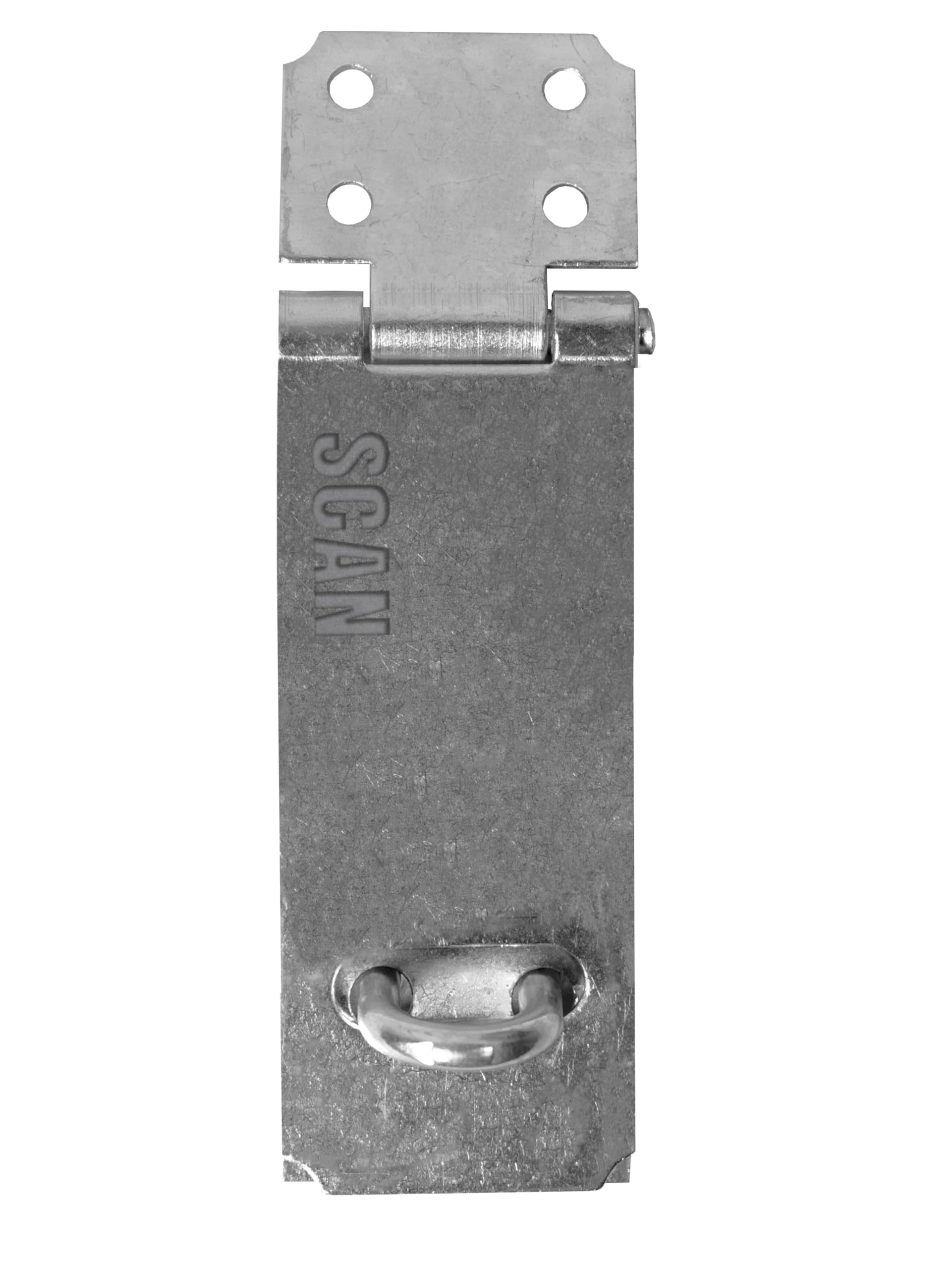 SCAN SCAPHSG117 Hasp & Staple, Grey