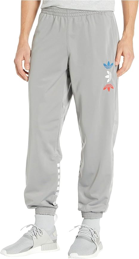 adidas track pants mens grey