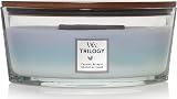 WoodWick Ellipse Trilogy Candle Calming Retreat Hearthwick Flame 50 Hr Burn Time view 1