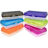 Emraw Regal Multipurpose Pencil Box - Assorted Color Dots Pencil Case Box for Organize and Carry Pencils, School Pencil Box P