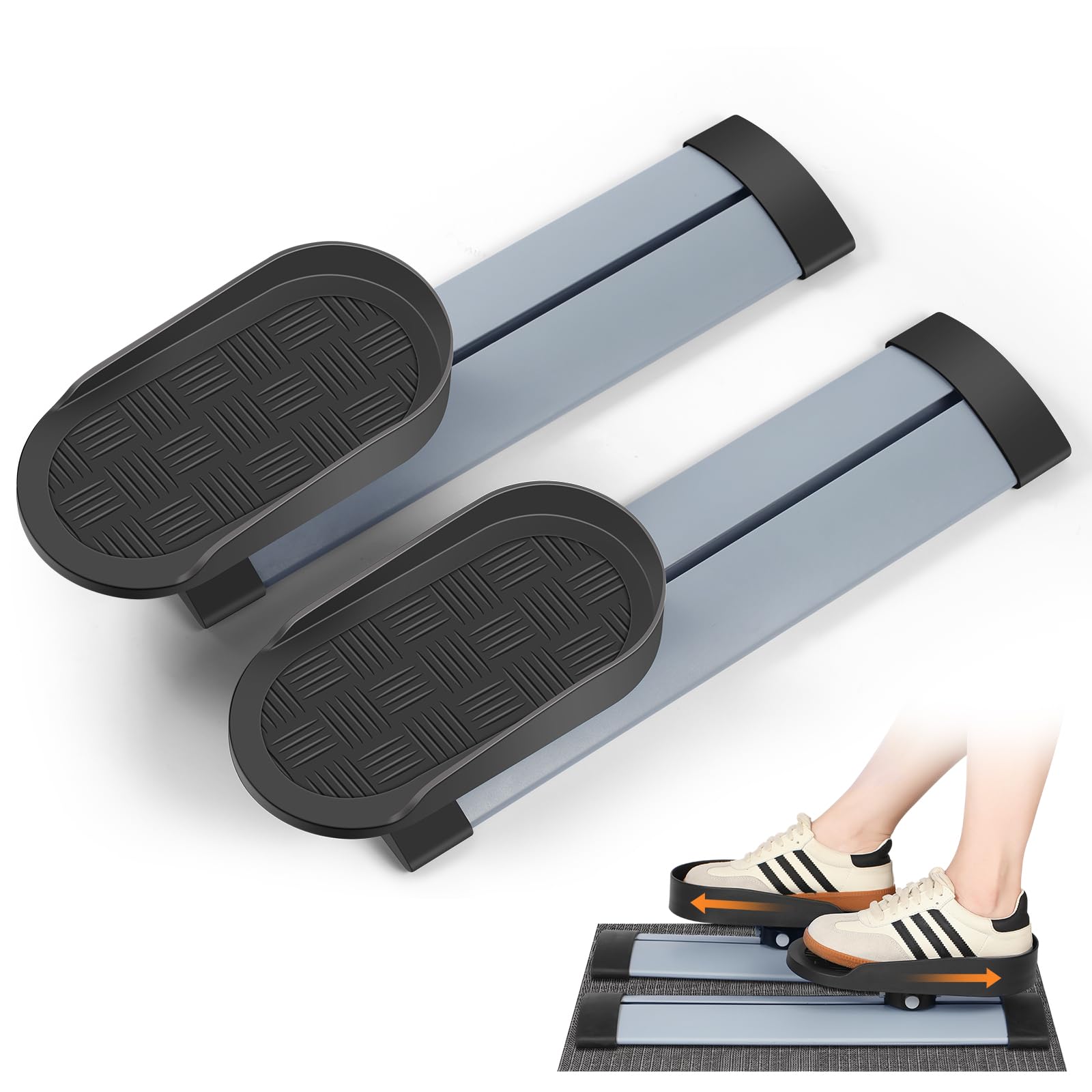 Photo 1 of Under Desk Exerciser, Knee&Shoulder Exerciser with Resistance for Home Office with Non-Slip Mat, Low Impact Leg Exerciser While Sitting for Seniors,Rehabilitation Device for Knee&Hip Replacement