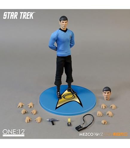 Star Trek スポックフィギュア Amazon.com: Star Trek Classic 6