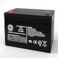 AJC Battery Compatible with Interstate SRM-24 12V 75Ah Sealed Lead Acid Battery