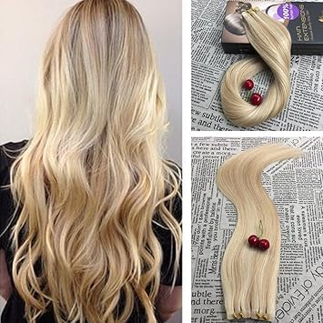 18 Inch Bleach Blonde Honey Blonde Moresoo 18 Inch 20pcs 50g