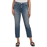 KUT from the Kloth Rachael High Rise Fab Ab Mom Raw Hem