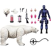 G.I. Joe Classified Series #161, Snake Eyes & Polar Bear, 6-Inch Scale Action Figure and Bear with 15 Accessories Including M.A.S.S. Device Catalytic Element
