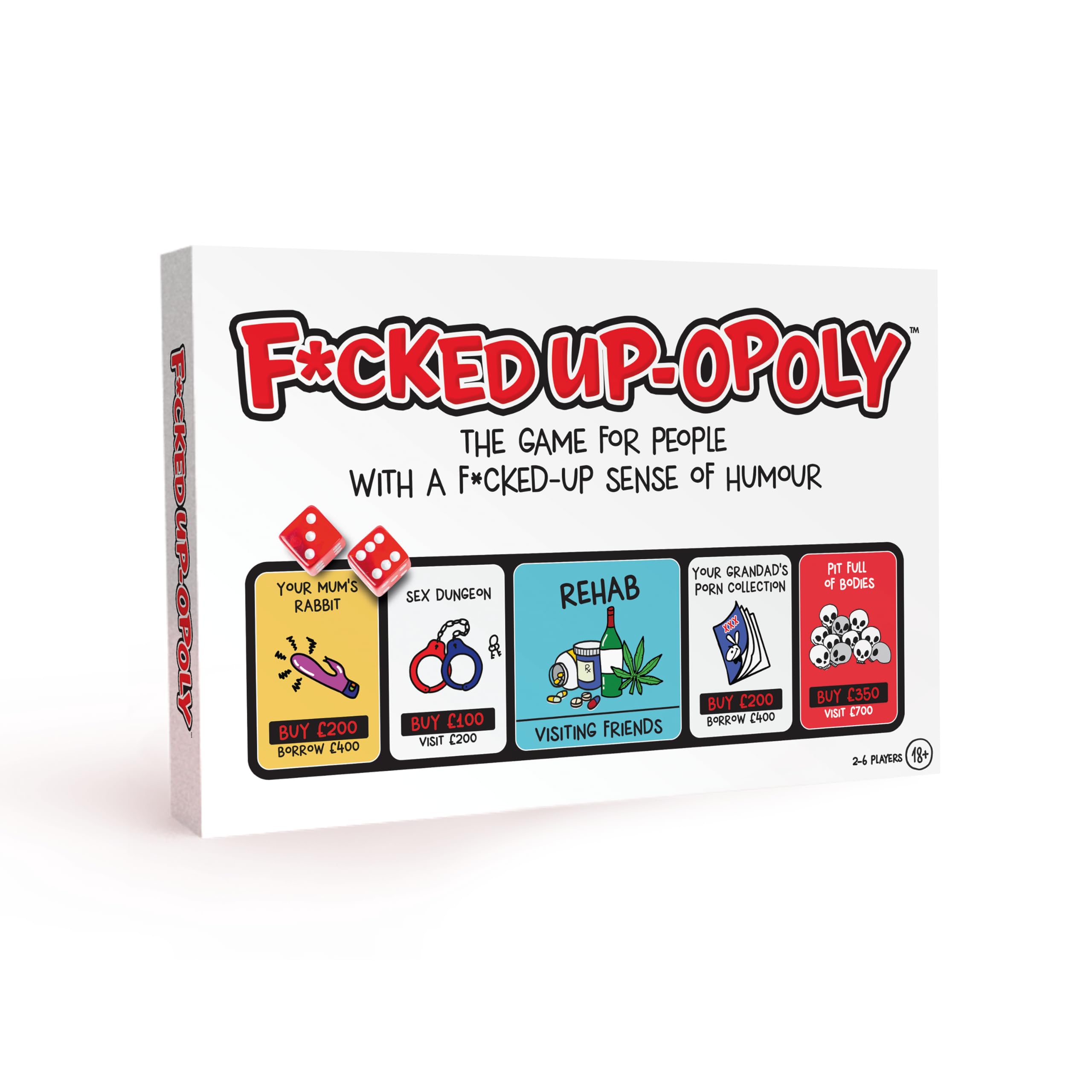 Imagination Gaming F*cked Up-opoly | The Adult Only Drink and Drugs Trading Game