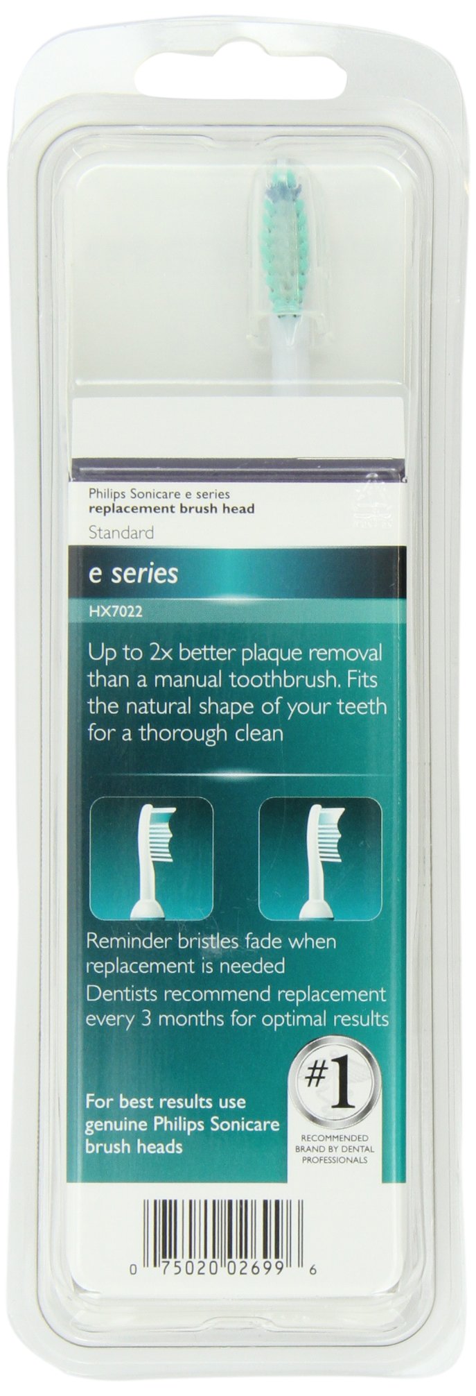 Genuine-Philips-Sonicare-E-Series-replacement-toothbrush-heads-HX702266-2-pk