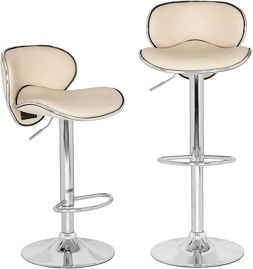 Bar Stools Bros Pair Casino Bar Stools Black Red White Cream