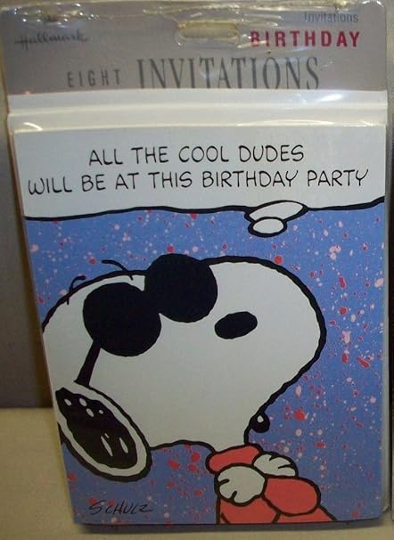 Tarjetas Virtuales De Cumpleaños Snoopy