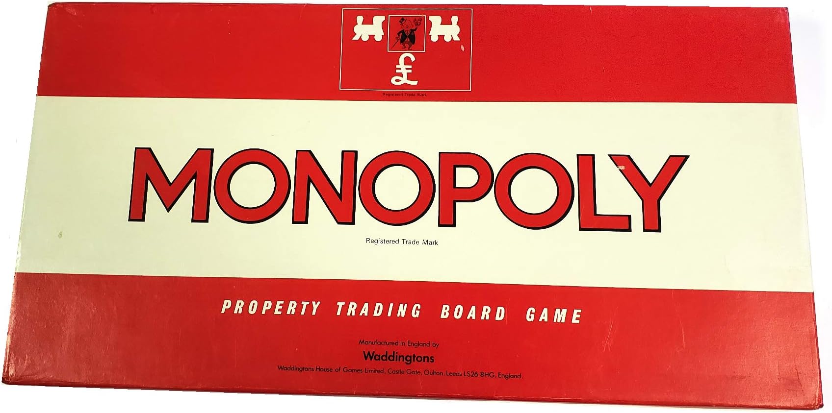 Vintage Monopoly Property Trading Board Game