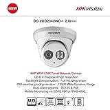 Hikvision DS-2CD2342WD-I 4MP WDR EXIR Turret IP Network Camera US English Version 2.8mm