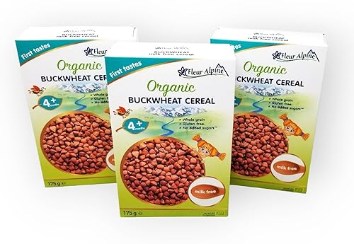 Fleur Alpine Organic Buckwheat Baby Cereal Nutrient-Rich, Gentle