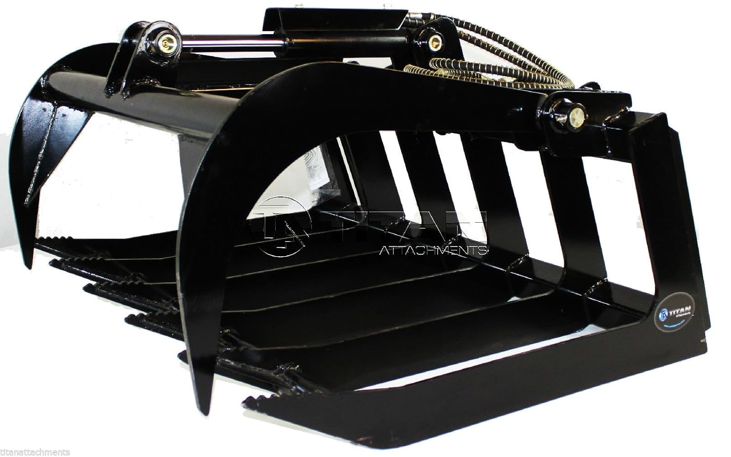 48" Grapple Bucket tractor brush root kubota mahindra rake skid steer