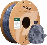 eSUN PLA+ Filament 1.75mm 1KG Grey Enhanced Toughness Dimensional +/-0.03mm