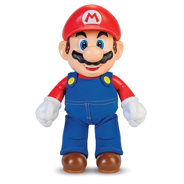 SUPER MARIO IT’S-A ME, MARIO! COLLECTIBLE ACTION FIGURE,...