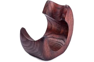 Dr Watson - Wooden Pipe Stand -SNAIL - For 1 Tobacco Pipe, Handmade from Solid Wood