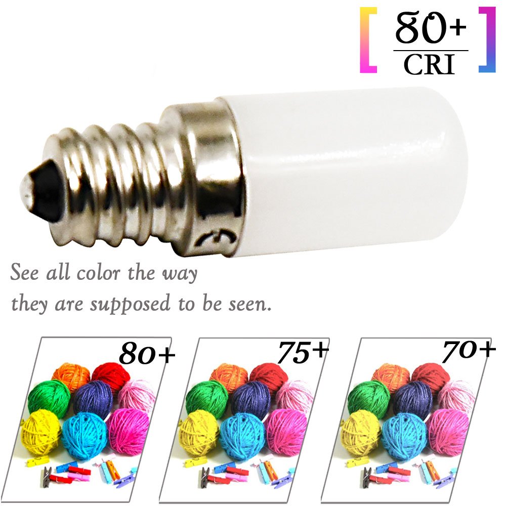 Klarlight Mini E12 Candelabra Base LED Bulb 0.5 Watt LED C7 Night Light