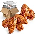 Grumpy Butcher Chicken Hot Wings, 5 lb pack - Fully Cooked Spicy Wings Family Pack - Premium Poultry Breed No Added Preservatives