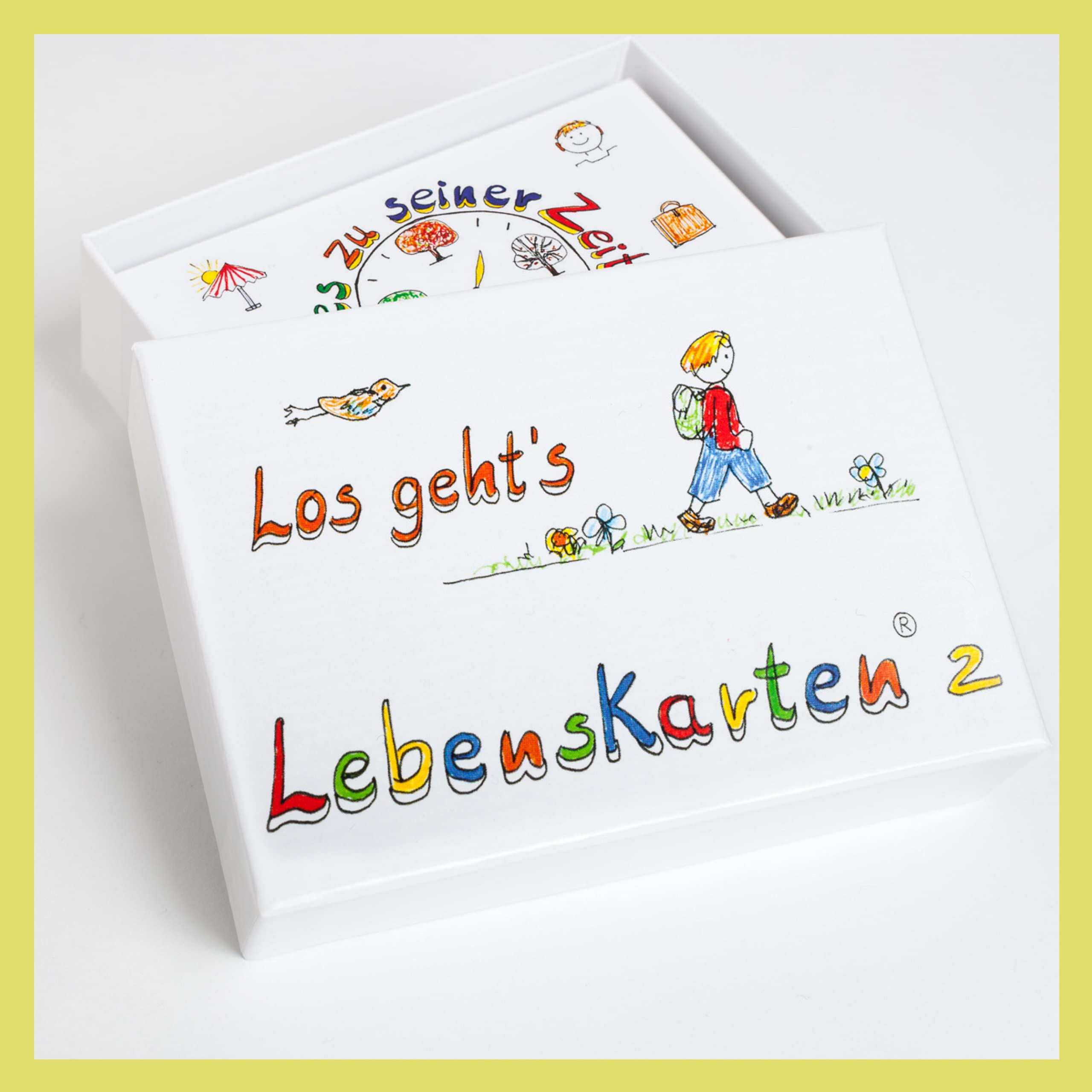 Life cards 2 by Barbara Völkner (72 cards, business card format: 5.5 x 8.5 cm)