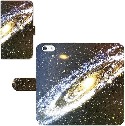 Amazon Co Jp Iphone12 Mini オリジナル専用手帳型スマートフォンカバー 写真 アンドロメダ星雲 完全受注生産国内生産品msi0337 10 家電 カメラ
