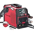 ACEWELDER 140A Gasless Flux Core MIG Welder/Lift TIG/Stick 3 in 1 Welding Machine 110V Portable IGBT Inverter Synergy Welder Machine