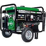 DuroMax XP4850EH Generator-4850 Watt Gas or Propane Powered-Electric Start-Camping & RV Ready, 50 State Approved Dual Fuel Po