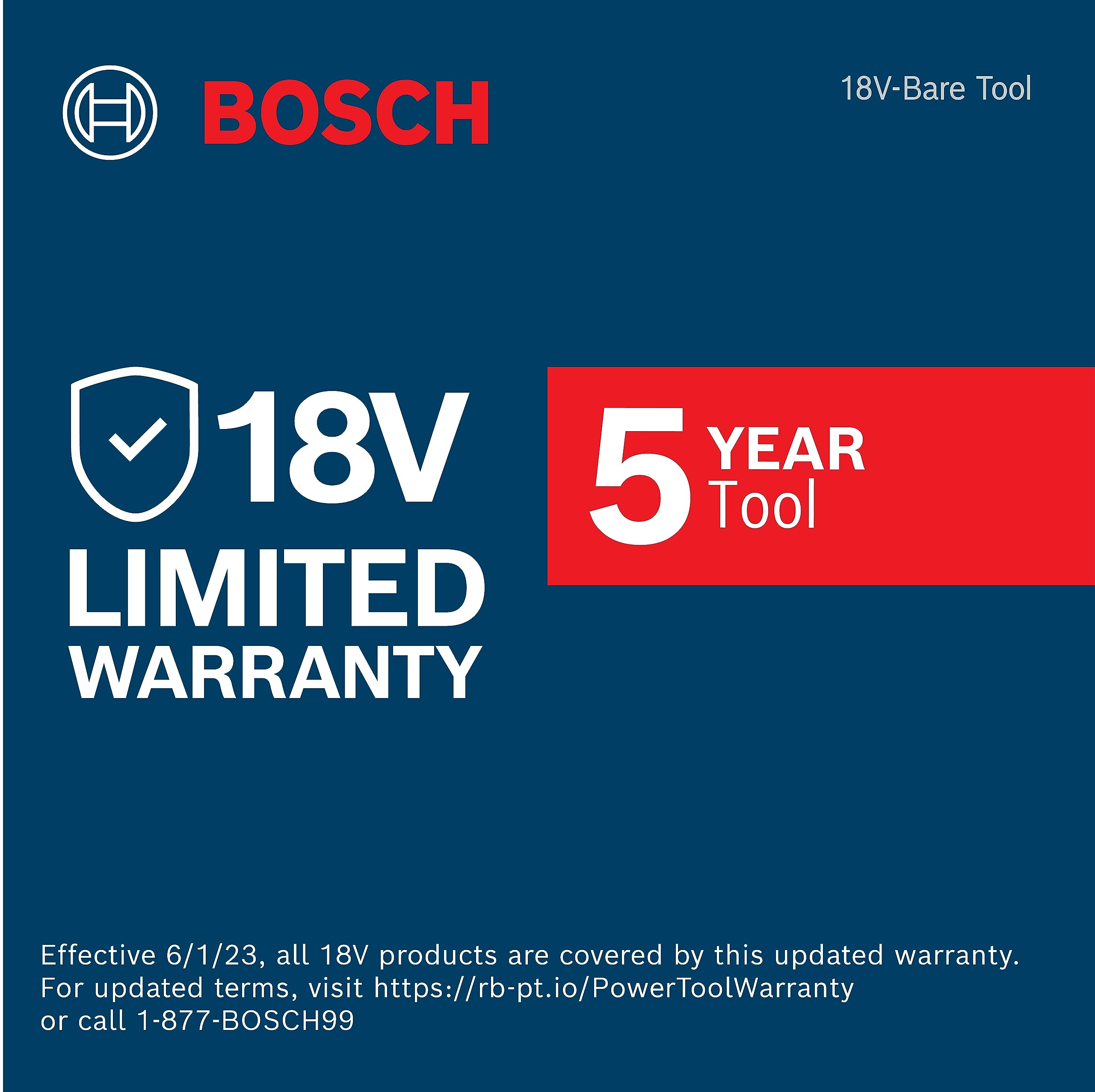 Bosch GBH18V-26DN 18V EC Brushless SDS-plus Bulldog? 1 In. Rotary Hammer (Bare Tool)