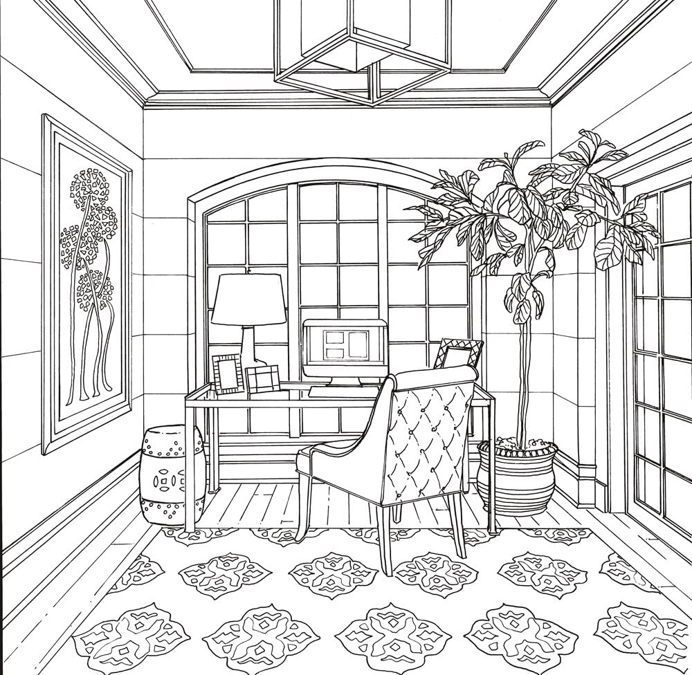 Color At Home: A Young House Love Coloring Book
