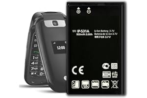 TGXJI Replacement Battery for LGIP-531A, Replacement Battery for LGIP-531A F4NR flip Phone