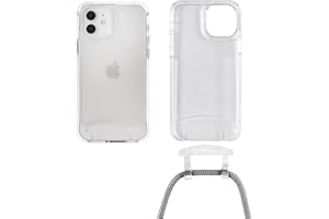 HoldingIT Crossbody Phone Case with Detachable Lanyard Compatible with iPhone 15 Pro Max, 2-in-1 Crossbody iPhone Cover with Drop Protection, Adjustable Rope