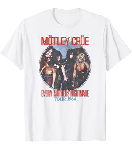 Amazon.com: Mötley Crüe – The Final Tour Caricature T-Shirt, Men's