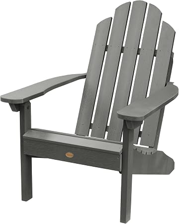 Amazon Com Highwood Ad Clas1 Cge Classic Westport Adirondack Chair Coastal Teak Garden Outdoor