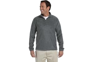 Harriton Quarter-Zip Fleece Pullover