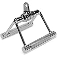 Yes4All Double D Row Handle Cable Attachment for Weight Workout, Cable Machine Accessories for Home Gym, LAT Pull Down V Bar with Capacity Up to 880LBS