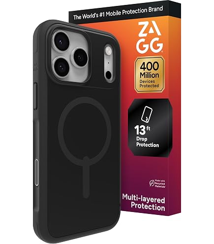 Amazon.com: ZAGG Luxe Snap Phone Case for iPhone 17 Pro Max - Blue