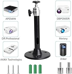 YiePhiot Mini Ceiling Wall Projector Mount Stand