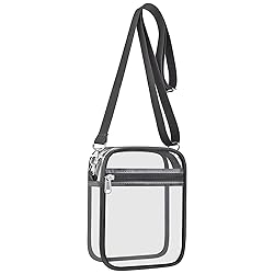 USPECLARE Clear Purse Stadium Transparent Messenger