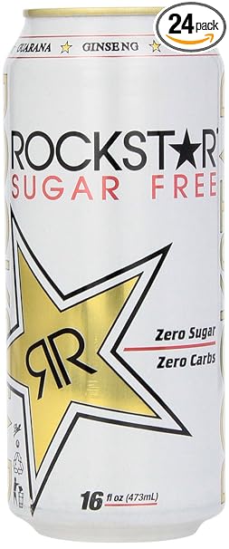 Amazon Com Rockstar Sugar Free Energy Drink 16 Fl Oz Pack Of 24 Grocery Gourmet Food