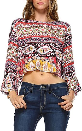 cute boho tops