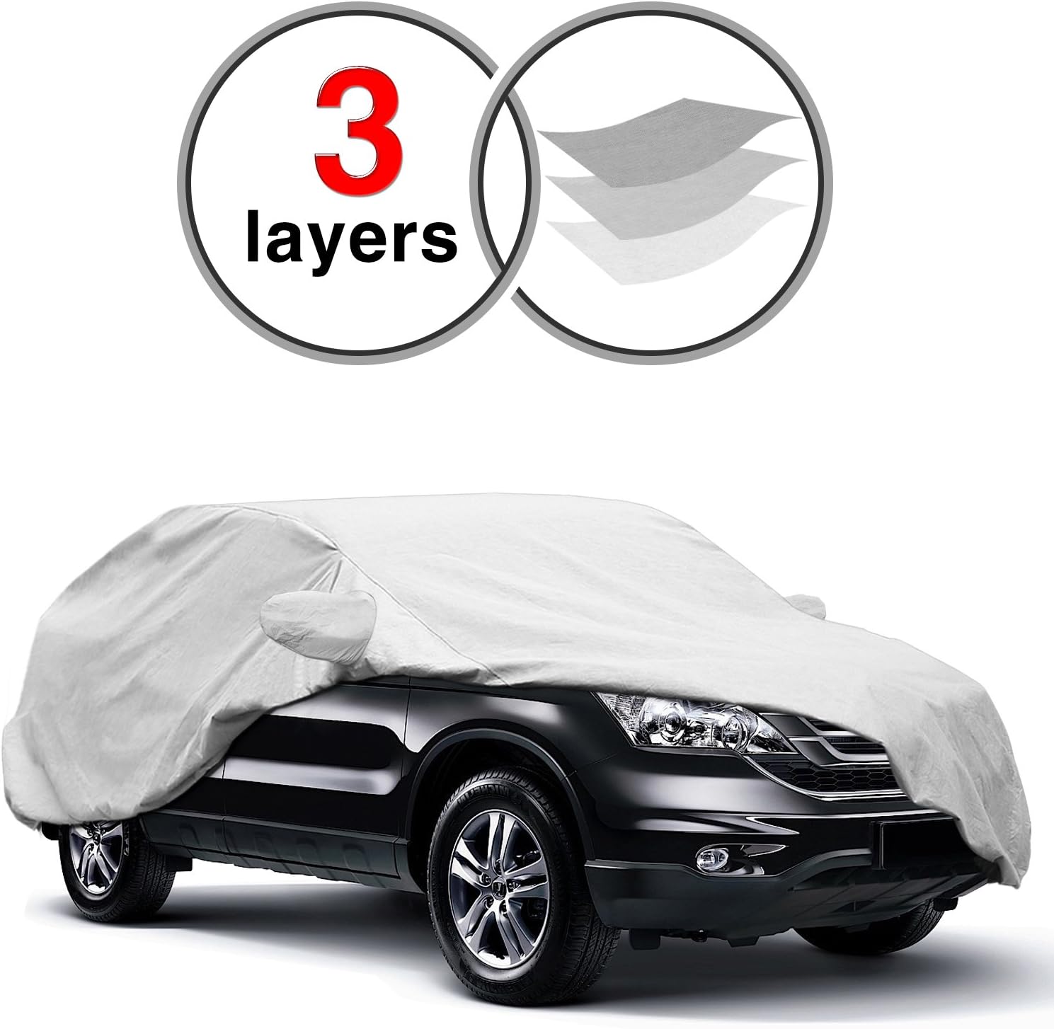 KAKIT Windproof Car Cover for Honda CRV 20102017