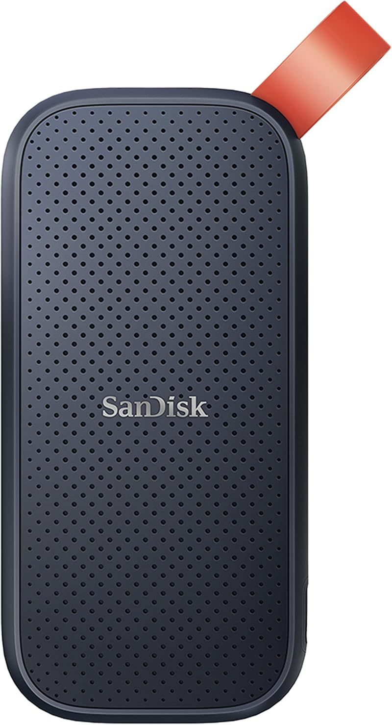 SanDisk Portable SSD 1TB 800MB/s USB 3.2 Gen 2 NVMe External Solid State Drive