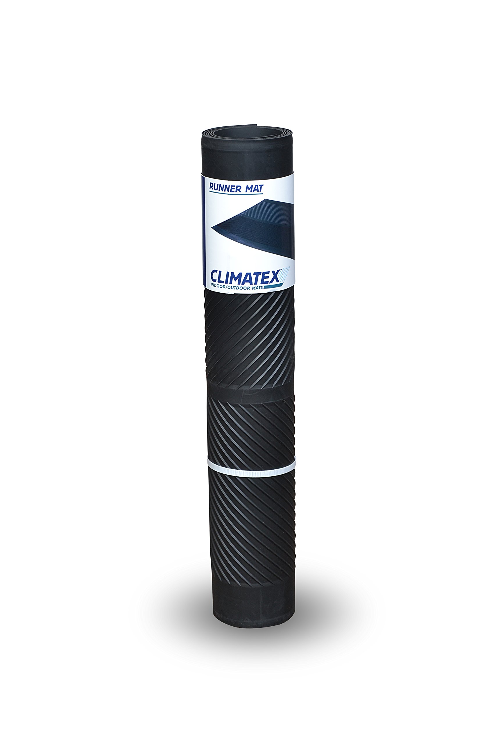 Dimex ClimaTex Indoor/Outdoor Rubber Runner Mat, 27'' X 10', Black eBay