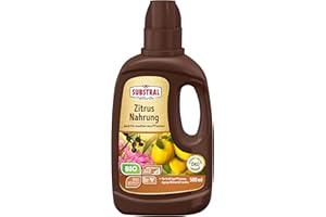 Substral Naturen Organic Citrus and Mediterranean Plants Food, Organic Mineral Liquid Fertiliser Made from Natural Resources 