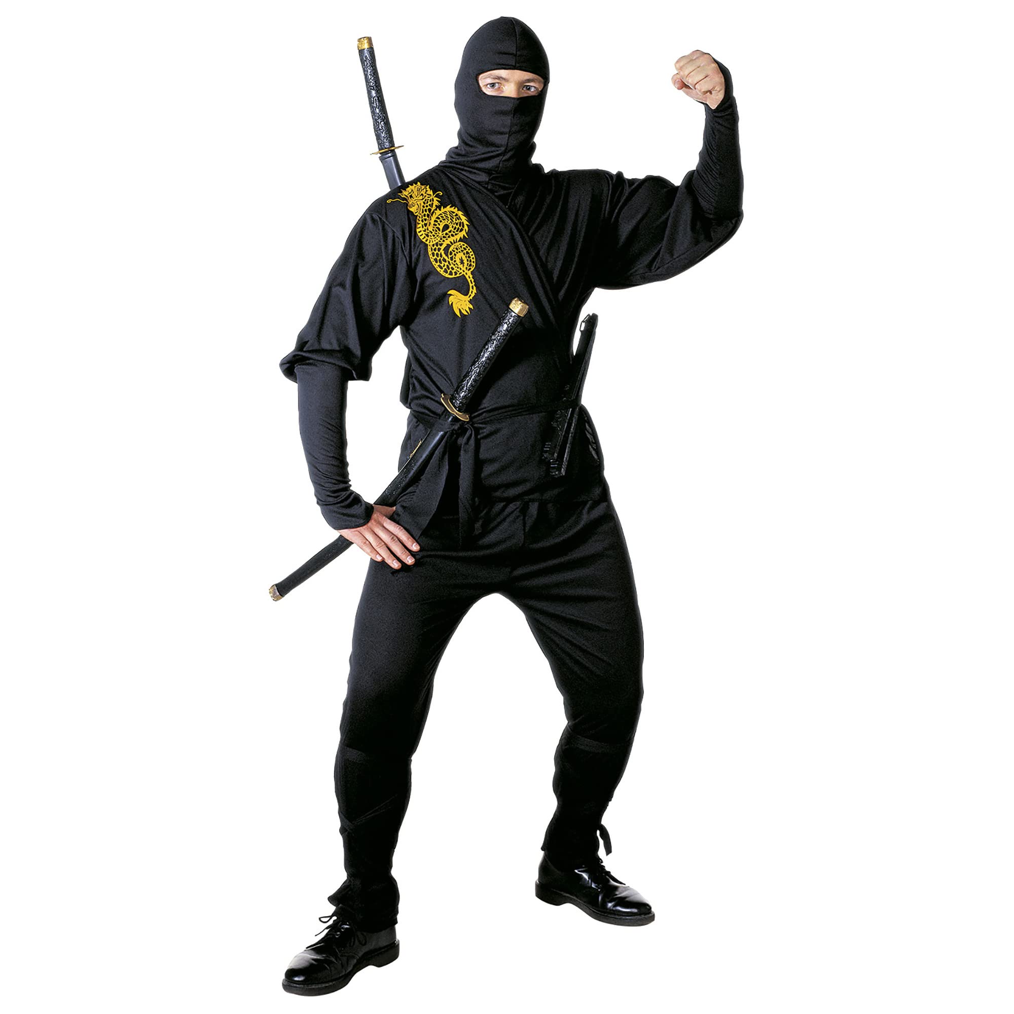 W WIDMANN - Ninja Costume, Samurai, Warrior, Fancy Dress Costumes, Carnival