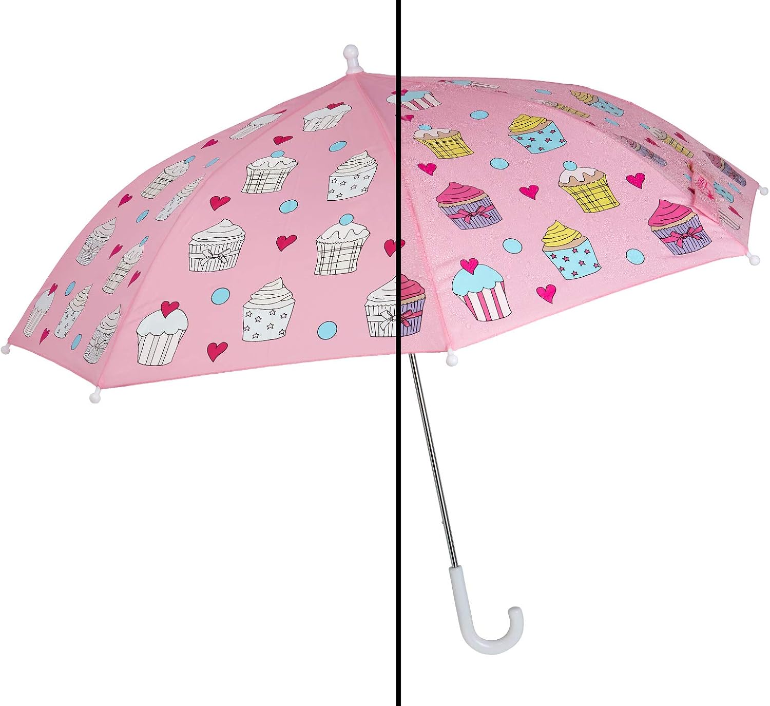 Color Changing Umbrella for Kids Rain Umbrella for Girls