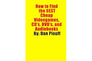 How to Find the Best Cheap Videogames, CD's, DVD's, and Audiobooks