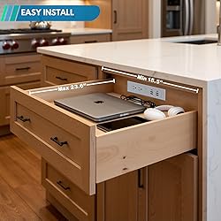 Drawer Outlet Kit PD30W USB-C Fast Charging Station