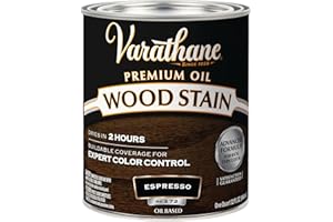 Varathane 241412H Premium Wood Stain, Quart, Espresso